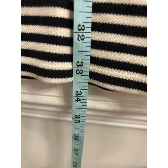 Topshop Rolled sleeves Striped Dress 8 - Picture 8 of 9